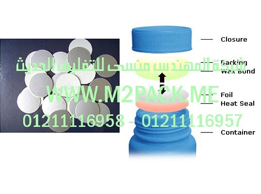 طبة برشمة وسد فوهات الاوعية والجرار المصنوعة من مادة تيريفثاليت البولي إيثيلين- ذات المقاومة المعتدلة التى نقدمها نحن شركة المهندس منسي للصناعات الهندسيه و توريد جميع مستلزمات التغليف الحديث - ام تو باك